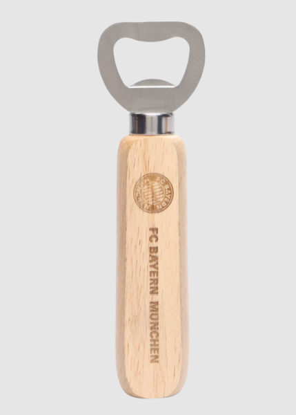 FC Bayern München - Flaschenöffner Holz